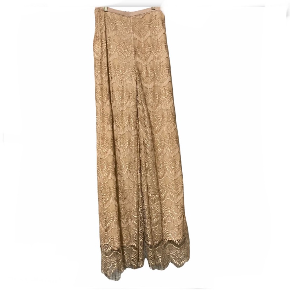 House of London Lace Flare Leg Pants